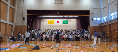合唱の様子です。